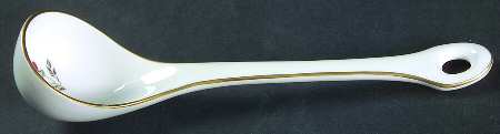 Italian Fruits (Antico Doccia) Gravy Ladle Solid Piece