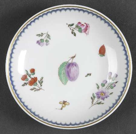 Italian Fruits (Antico Doccia) 5" Round Nut Dish
