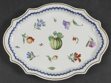 Italian Fruits (Antico Doccia) Hors d'Oeuvre Tray