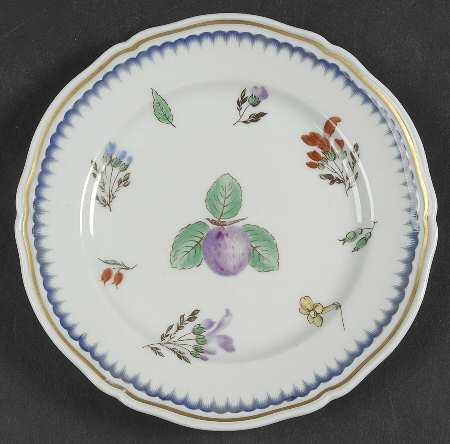 Italian Fruits (Antico Doccia) Small Bread & Butter Plate