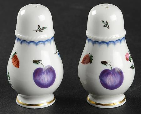 Italian Fruits (Antico Doccia) Salt & Pepper Set