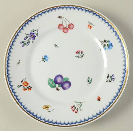 Italian Fruit (Impero) Luncheon Plate