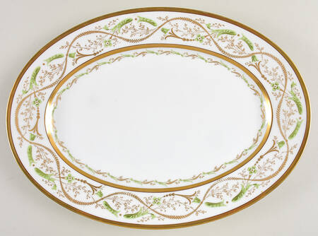La Scala 14" Oval Serving Platter by Ginori 1735