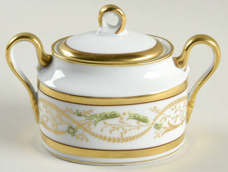 La Scala Mini Sugar Bowl & Lid by Ginori 1735