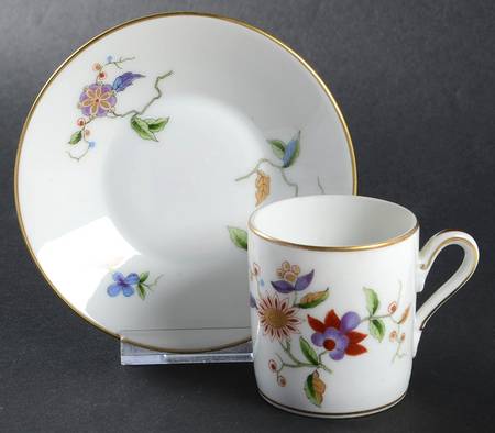 Oriente Flat Demitasse Cup & Saucer Set