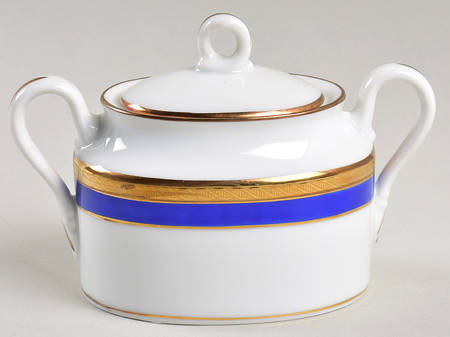Palermo Blue Mini Sugar Bowl & Lid
