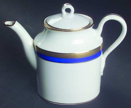 Palermo Blue Individual Coffee Pot & Lid
