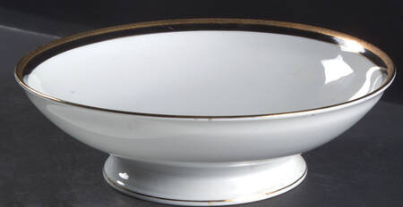 Palermo Black Large Fruit Bowl