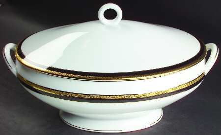 Palermo Black Tureen &  Lid