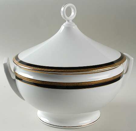 Palermo Black Tureen & Lid