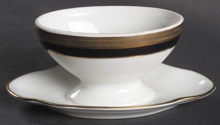 Palermo Black Oval Mustard W/Att Underplate-Nolid
