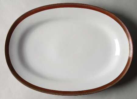 Palermo Brown 15" Oval Serving Platter