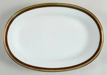 Palermo Brown 13" Oval Serving Platter