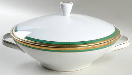 Palermo Green Round Covered Vegetable