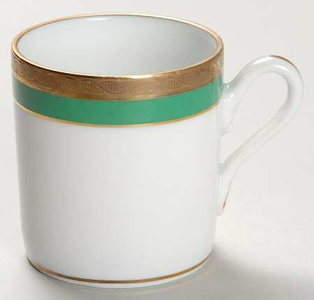 Palermo Green Flat Demitasse Cup