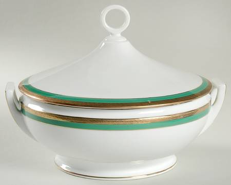 Palermo Green Round Covered Vegetable