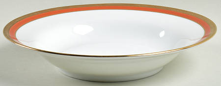 Palermo Rust (Red) Rim Soup Bowl