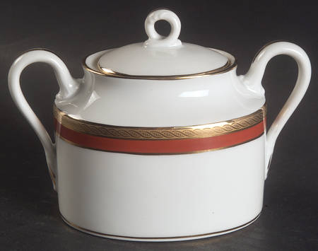 Palermo Rust (Red) Sugar Bowl & Lid