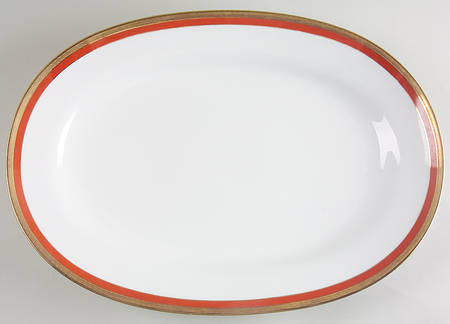 Palermo Rust (Red) 15" Oval Serving Platter