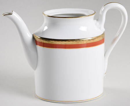 Palermo Rust (Red) Mini Coffee Pot No Lid