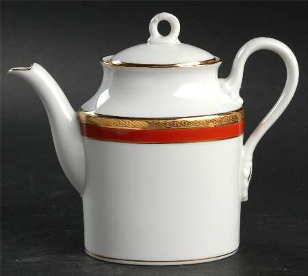 Palermo Rust (Red) Individual Coffee Pot & Lid