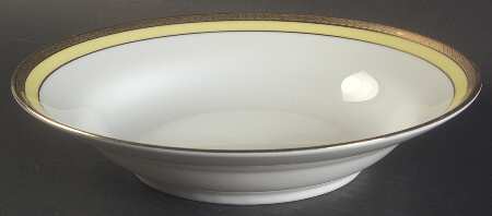 Palermo Yellow Rim Soup Bowl