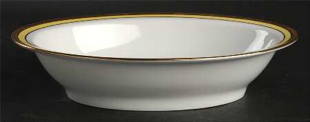 Palermo Yellow 9" Oval Vegetable Bowl