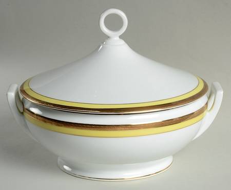 Palermo Yellow Round Covered Vegetable