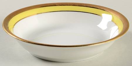 Palermo Yellow Fruit/Dessert (Sauce) Bowl