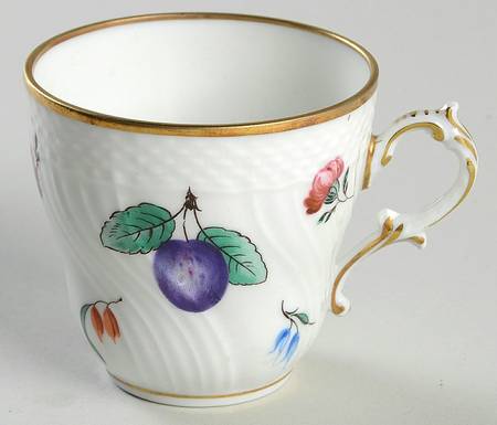 Perugia (White) Flat Demitasse Cup