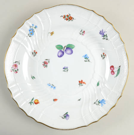 Perugia (White) 13" Chop Plate (Round Platter)