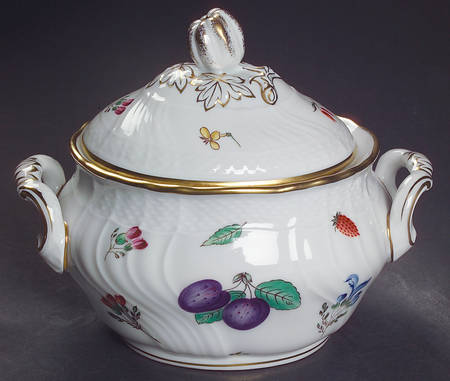 Perugia (White) Sugar Bowl & Lid