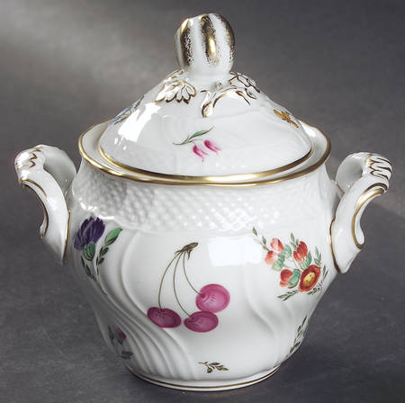 Perugia (White) Sugar Bowl & Lid