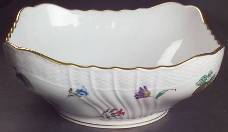 Perugia (White) 10" Square Vegetable Bowl