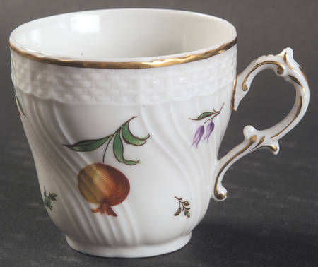 Perugia (White) Flat Demitasse Cup