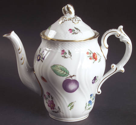 Perugia (White) Mini Coffee Pot & Lid
