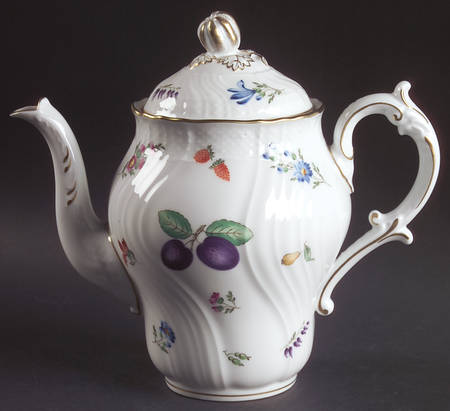 Perugia (White) Coffee Pot & Lid