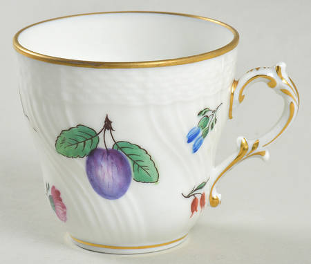 Perugia (White) Flat Demitasse Cup