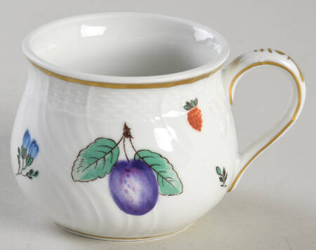 Perugia (White) 2 Pc Pot de Creme No Lid