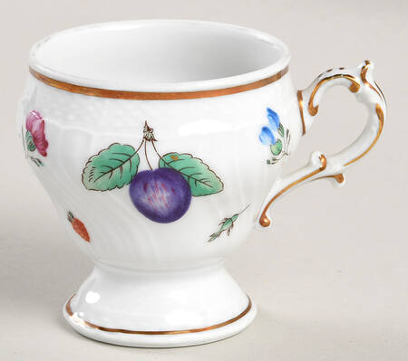 Perugia (White) Pot de Creme (2 Pc)-No Lid