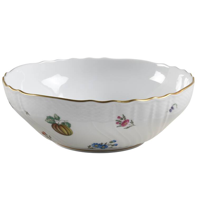 Perugia (White) 9" Salad Serving Bowl