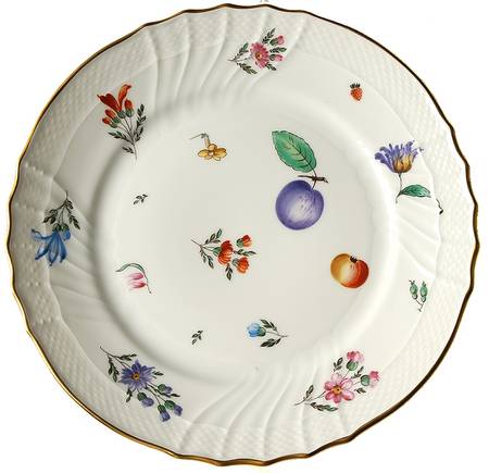 Perugia (White) Salad/Dessert Plate