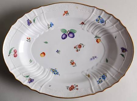 Perugia (White) 16" Oval Serving Platter