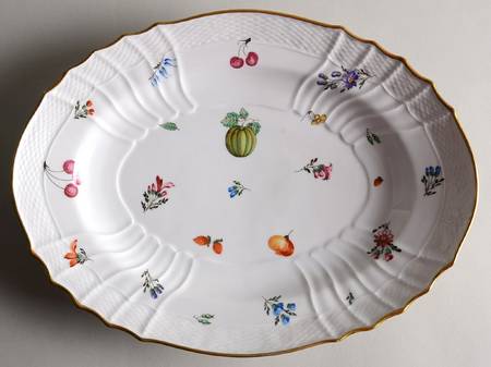 Perugia (White) 13" Oval Serving Platter
