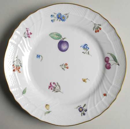 Perugia (White) Luncheon Plate