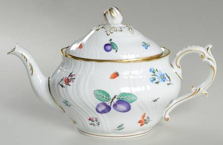 Perugia (White) Teapot & Lid