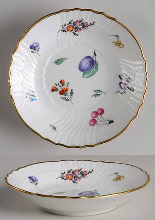 Perugia (White) Fruit/Dessert (Sauce) Bowl