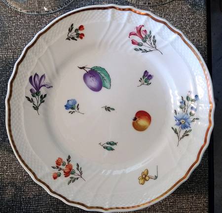 Perugia (White) Bread & Butter Plate