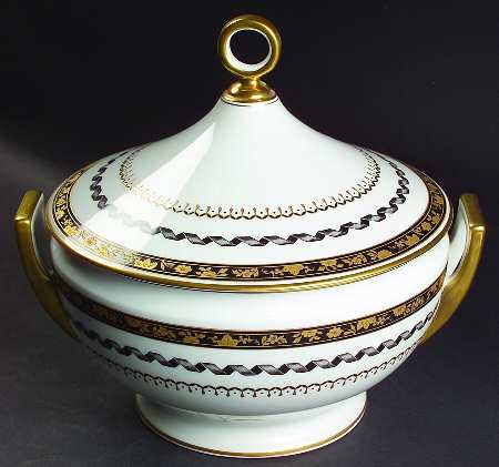 Pincio Black Tureen &  Lid