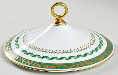 Pincio Green Lid for Round Vegetable